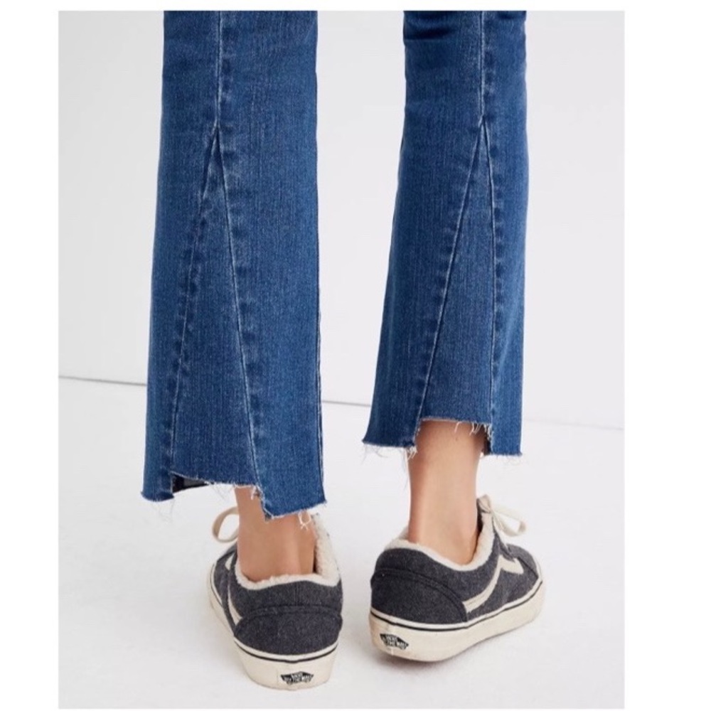 Madewell cali demi jeans back seam edition